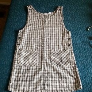 Cottagecore Pinafore Shift Dress